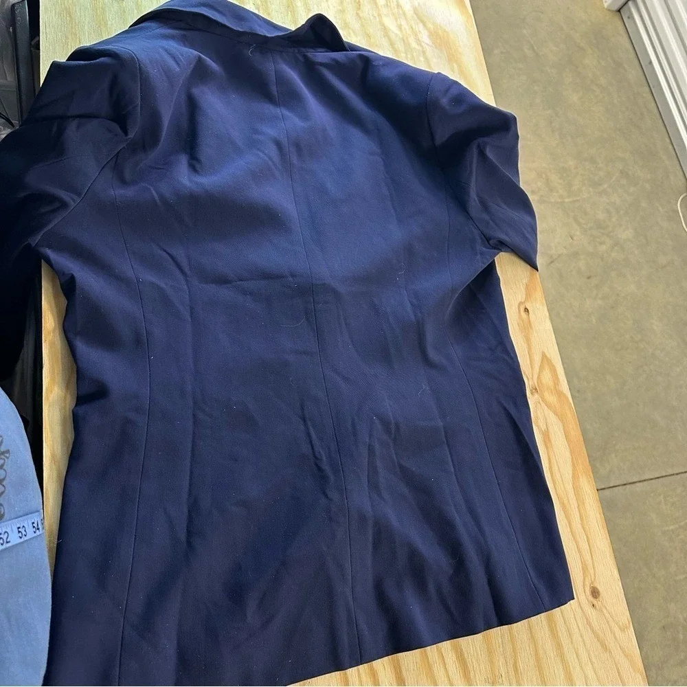Cicy Bell Women's Navy Blue‎ Blazer NWT Single Button Career Jacket